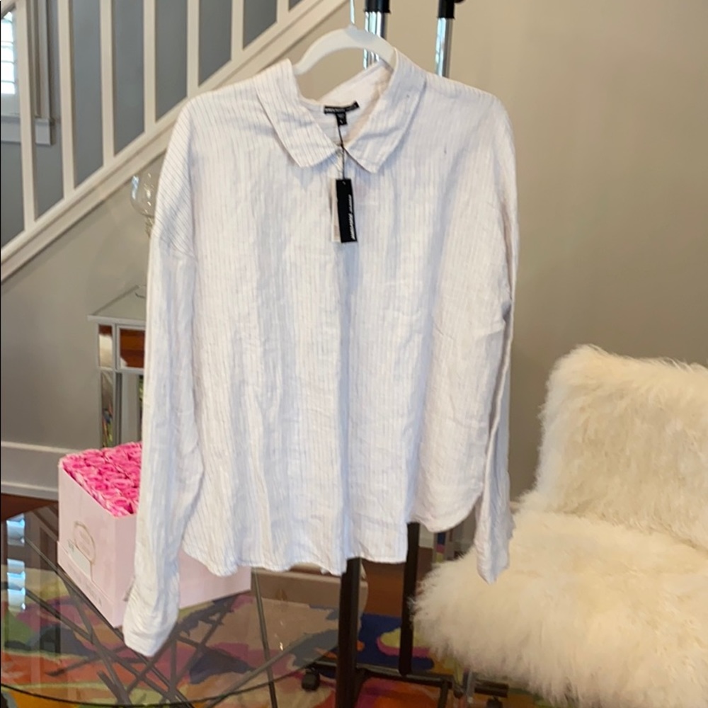 James Perse linen shirt